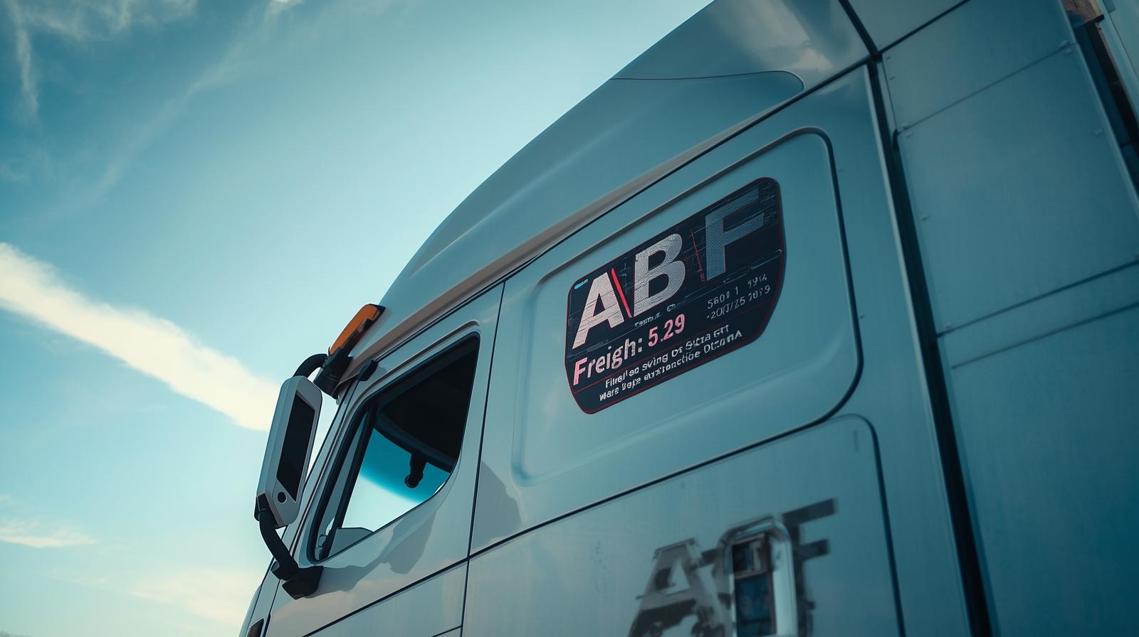 ABF Freight Tracking Charges