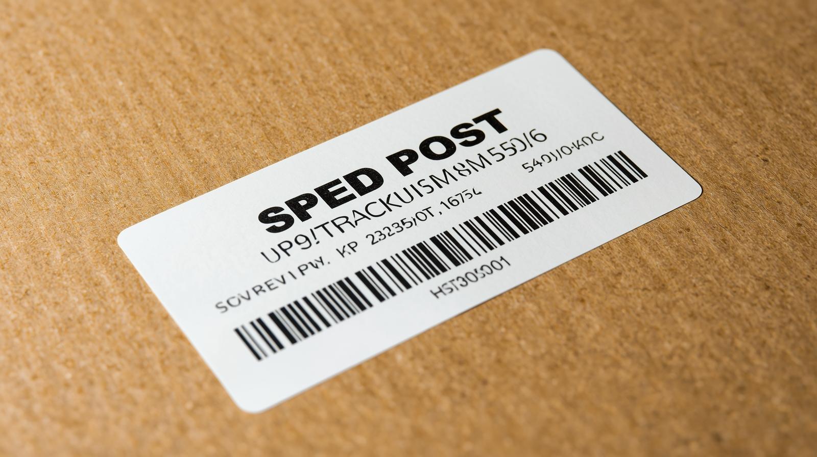 Speed Post domestic charges